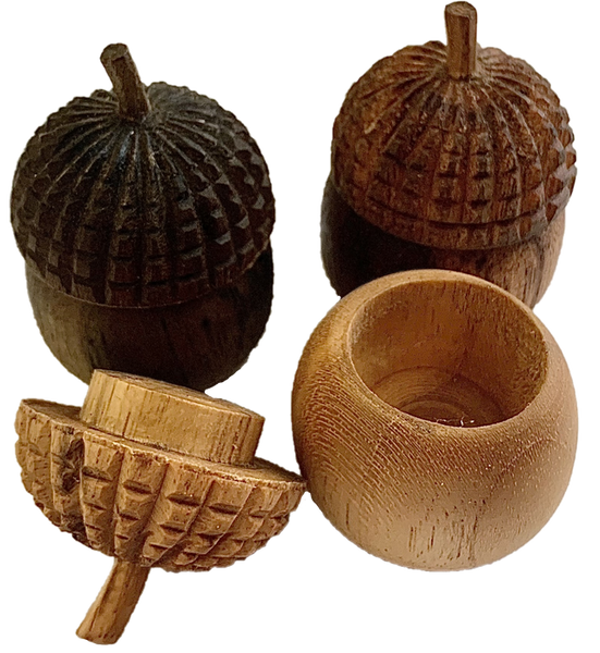 Papoose Mini Acorn Pots Assorted