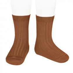 Condor Ankle Ribbed Sock (#696 Oxido) Oxide/Rust