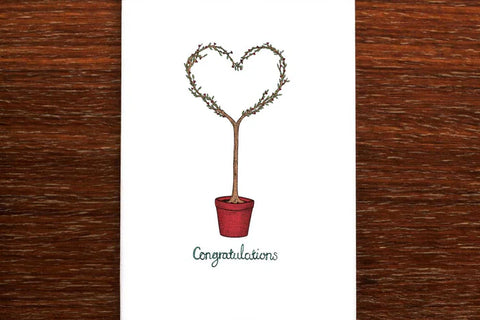 The Nonsense Maker Congratulations Love Tree