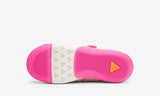 Plae Shoes Emme Velcro Mary Jane Silver/pink