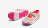 Plae Shoes Emme Velcro Mary Jane Silver/pink