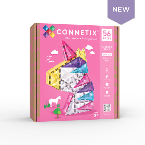 Connetix Tiles - Unicorn Pack 56 Piece