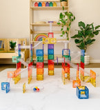Connetix Tiles - Rainbow Ball Run Pack 92 Piece