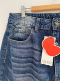 Cider wide leg denim jeans