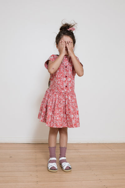 Pretty Wild Kids Maggie Patch Dress Emily Silhouette Flower