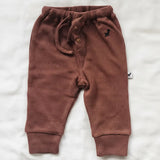 Murphy & Co. Adjustable Fit Waffle Pants - Rust