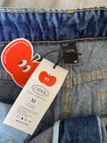 Cider wide leg denim jeans