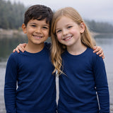 Thermo Fleece Pure Wool - Long Sleeve Navy
