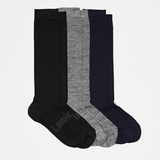 Lamington Child Merino Knee Hi Socks - Grey