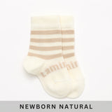 Lamington Baby Merino Crew Socks - Squirrel