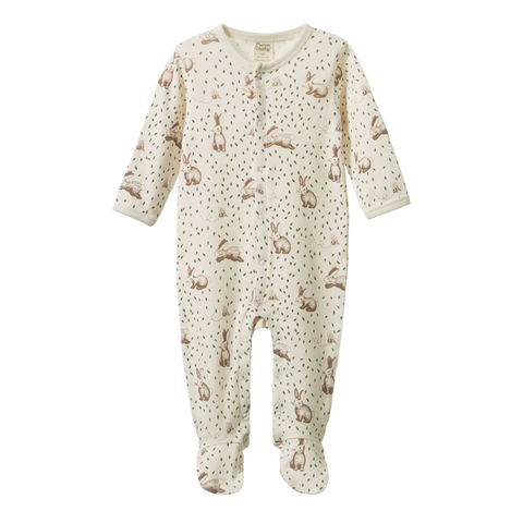 Nature Baby Stretch And Grow Rabbitty Print