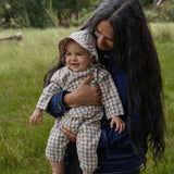 Nature Baby Gingham Sun Hat Cub Check