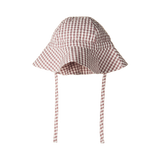 Nature Baby Gingham Sun Hat Twilight Check