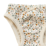 Nature Baby Pointelle Knickers Aster Pollyanna Print