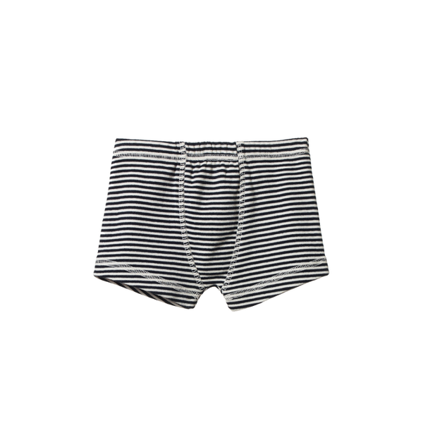 Nature Baby Boxer Short Navy Stripe