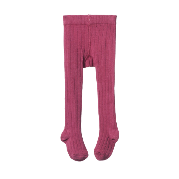 Nature Baby Organic Cotton Rib Tights Jam