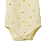 Nature Baby Faye Bodysuit Little Lemon Cream Print