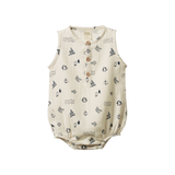 Nature Baby Cedar Suit Muslin Atlantic