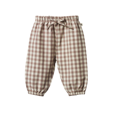 Nature Baby Sunny Pants Cub Check