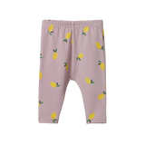 Nature Baby Legging Lilac Lemon Print