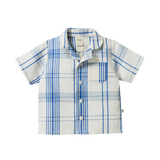 Nature Baby Guthrie Shirt Linen Clyde Check