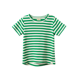 Nature Baby River Tee Kelly Green Sea Stripe