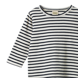 Nature Baby Long Sleeve River Tee Navy Sailor Stripe