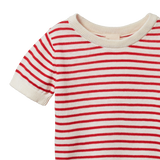 Nature Baby Knitted River Tee Red Stripe