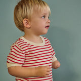 Nature Baby Knitted River Tee Red Stripe