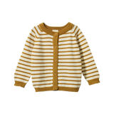 Nature Baby Piper Cardigan Palm Sailor Stripe