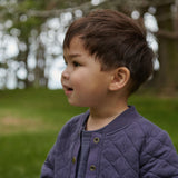 Nature Baby Parker Quilted Jacket Mulberry