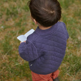 Nature Baby Parker Quilted Jacket Mulberry