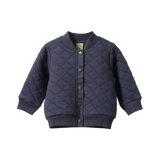 Nature Baby Parker Quilted Jacket Mulberry
