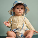 Nature Baby Arie Shorts Linen Clyde Check