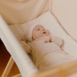 Nature Baby Merino Essentials Pointelle Gown - Natural
