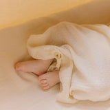Nature Baby Merino Essentials Pointelle Gown - Natural