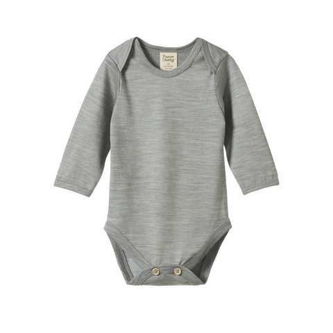 Nature Baby Merino L/S Bodysuit