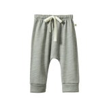 Nature Baby Merino Drawstring Pant Grey Marle