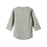 Nature Baby Merino Essentials L/S Tee Grey Marle