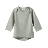 Nature Baby Merino Essentials L/S Tee Grey Marle