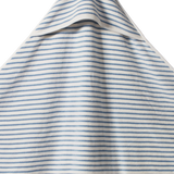 Nature Baby Hooded Towel Blue Sailor Stripe