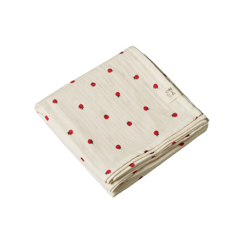 Nature Baby Muslin Wrap Natural Raspberies