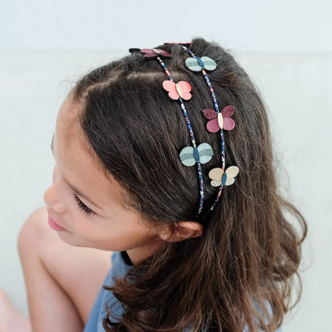 Mimi and Lula Bonnie Butterfly Alice Winter Ivy Headband