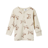 Nature Baby Long Sleeve Pyjama Set Happy Hounds Sleepwear Print