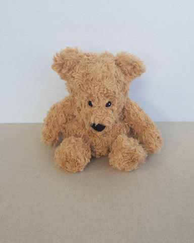 Warmies Brown Curly Bear Large Heat/Cool Pack