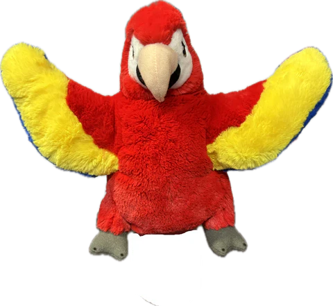 Eco Buddies Scarlet Macaw Puppet