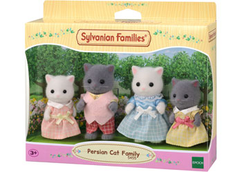 Sylvanian Families Persian Cat Family