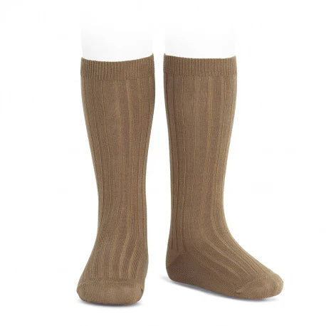Condor Knee High Ribbed Sock (#347 Tabaco)