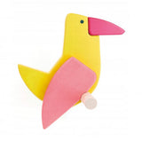 Bajo Yellow Bird Wardrobe Peg