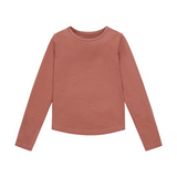 Smalls Merino Best Long Sleeve Tee - Fudge